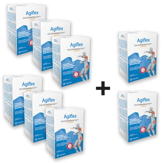 Agiflex cu Chondractiv, pentru Articulatii, 40 Capsule