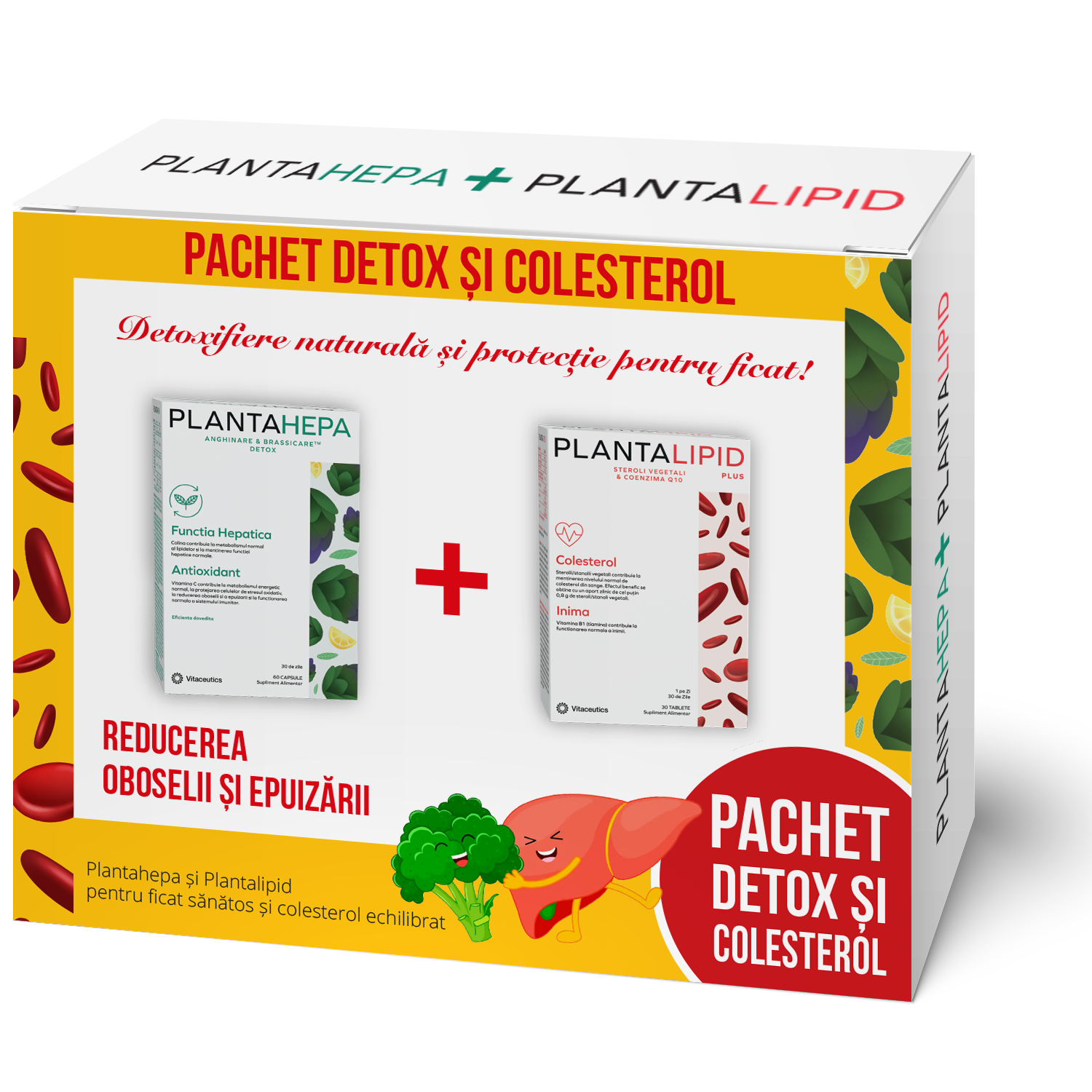 Pachet Detox și Colesterol