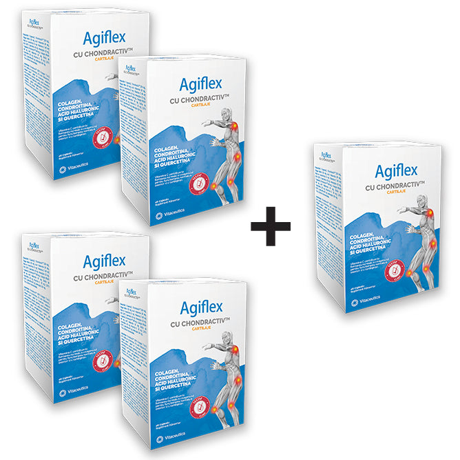 Agiflex cu Chondractiv, pentru Articulatii, 40 Capsule