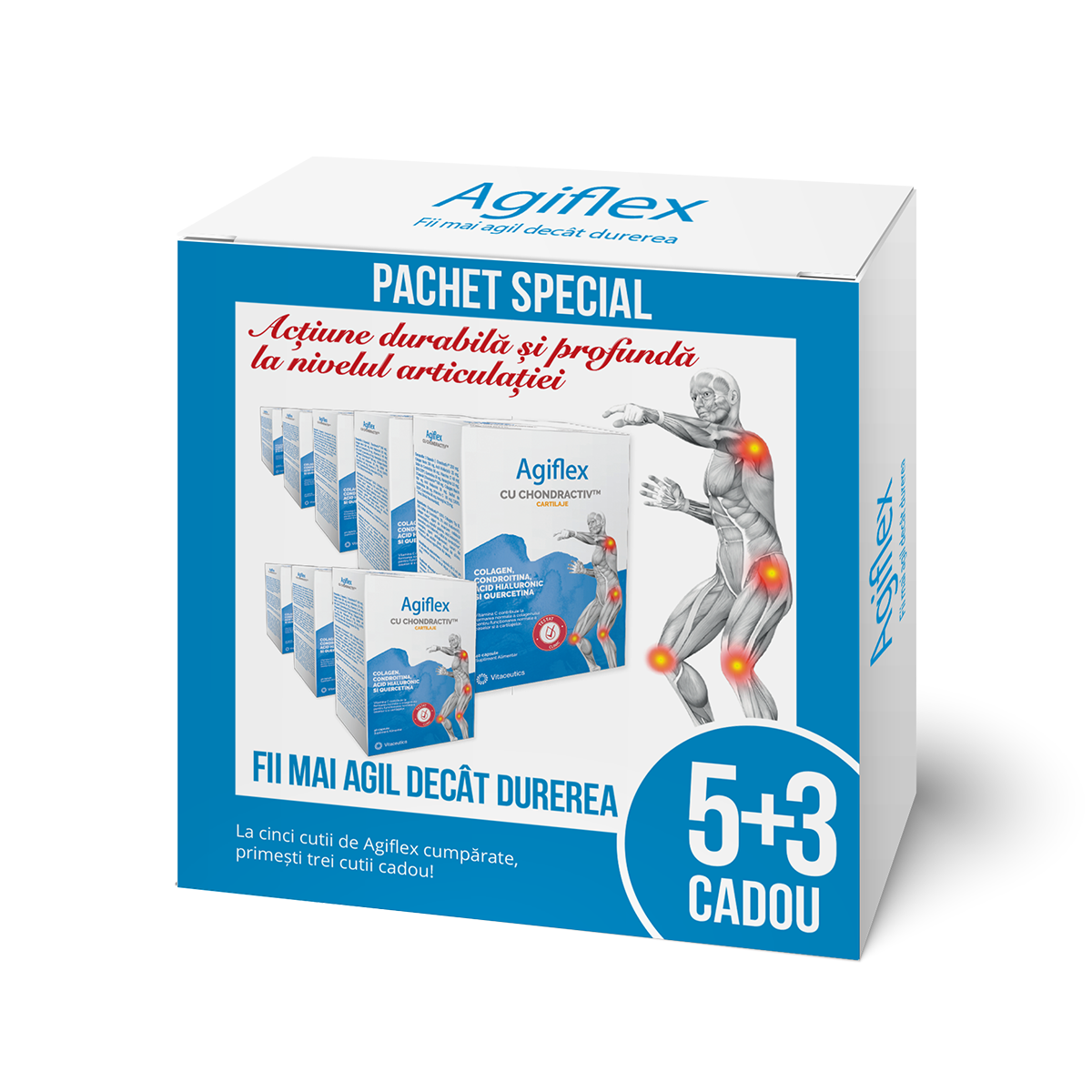 Pachet Agiflex 5+3 Gratis